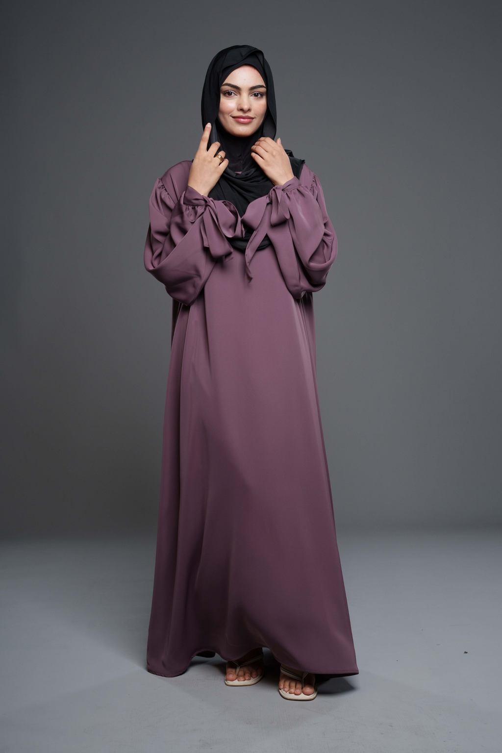 Aya Abaya – Støvet Mauve