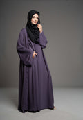 Deen 2-delt Abaya – Charcoal
