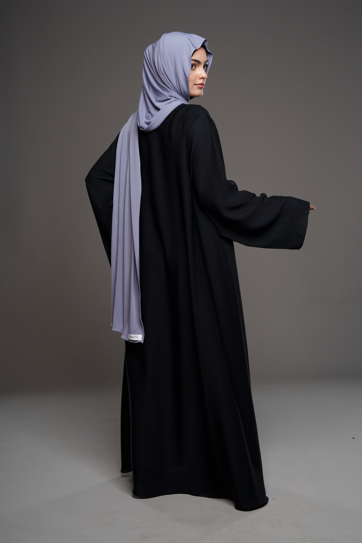 Premium Jersey Hijab – Grå