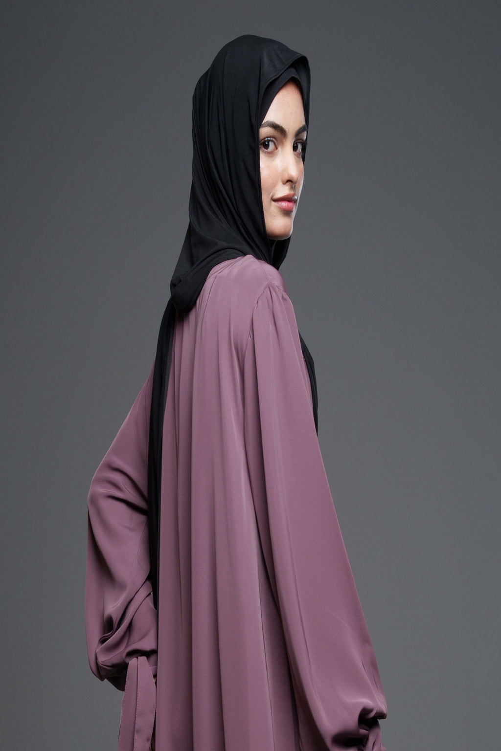 Premium Jersey Hijab – Brun
