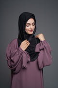 Premium Jersey Hijab – Brun