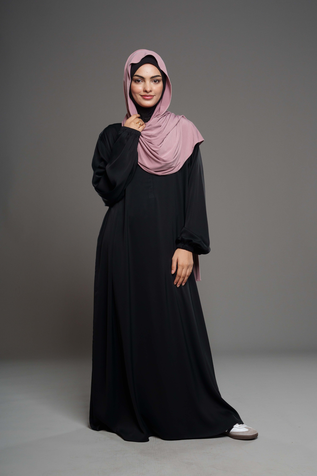 Nisa Abaya kjole – Sort